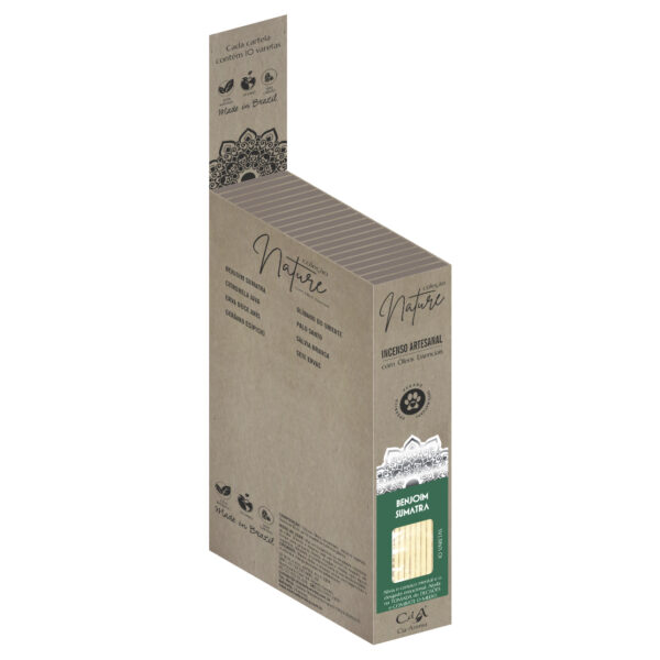 Display Nature Incenso Vareta Salvia Branca c/ 20 Cartelas