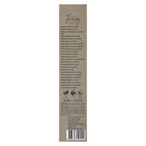 Therapy Incenso Vareta Rosa Damascena e Floral de Bach WILD ROSE - Image 2