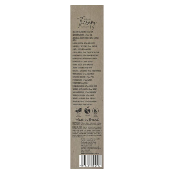 Therapy Incenso Vareta Vanilla Bourbon e Floral de Bach AGRIMONY - Image 2